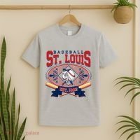 Vintage St Louis Baseball Est 1882 T-Shirt thumb 2