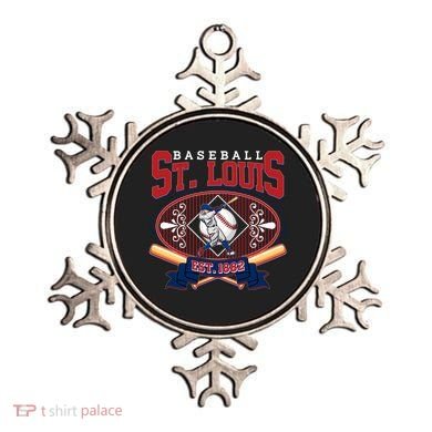 Vintage St Louis Baseball Est 1882 Ornament