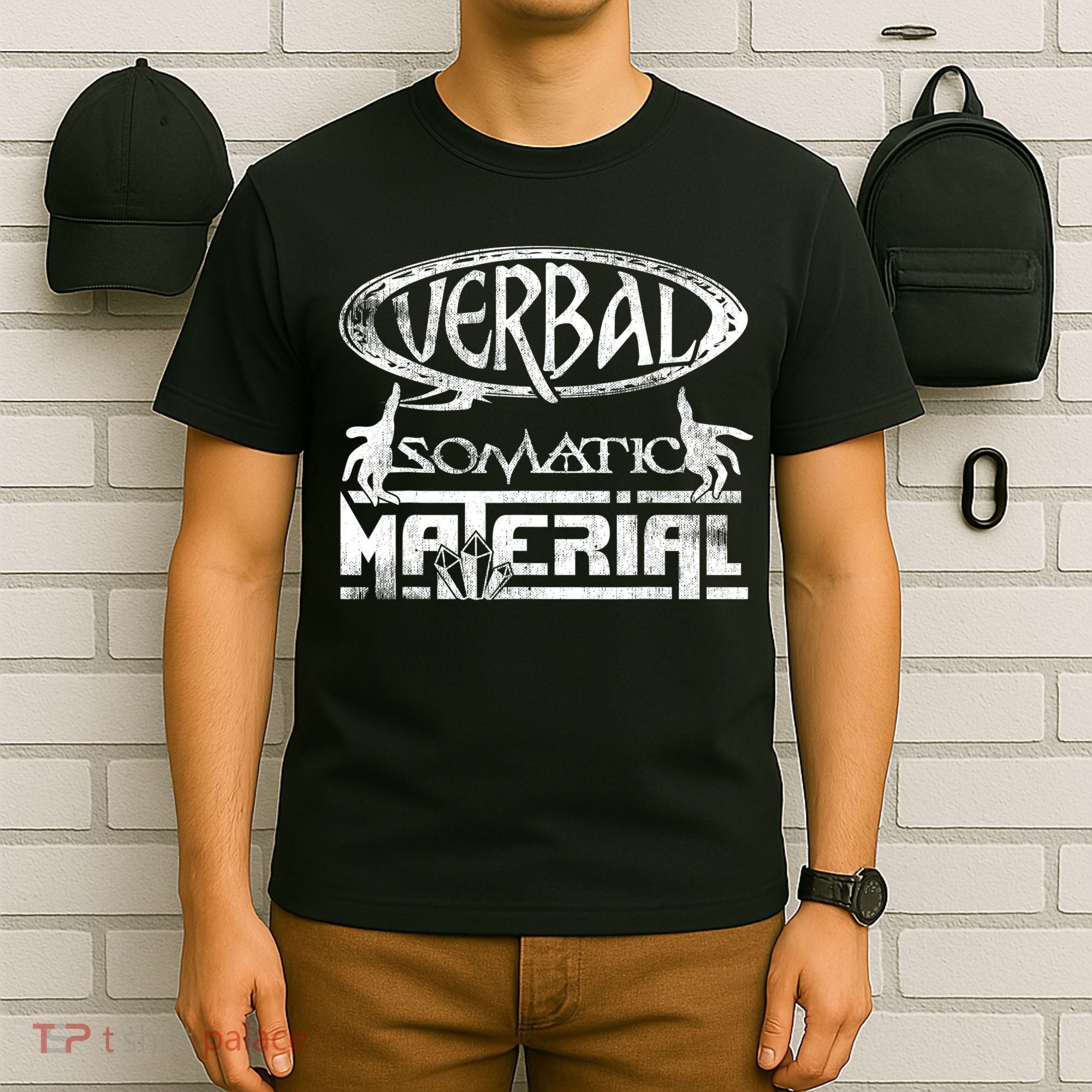 Verbal Somatic Material Shirt RPG Roleplaying Gamer Tee T-Shirt