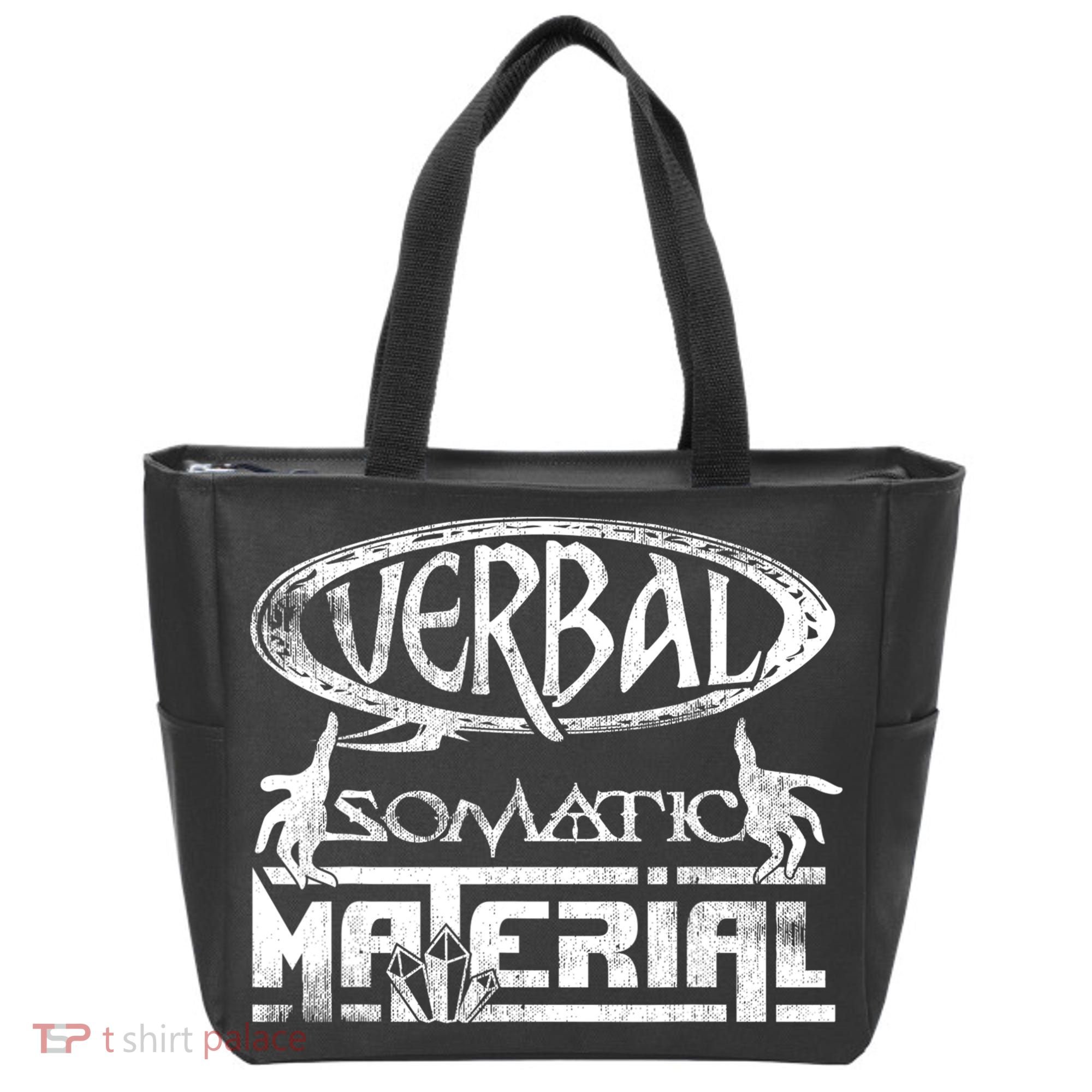 Verbal Somatic Material Shirt RPG Roleplaying Gamer Tee Tote Bag