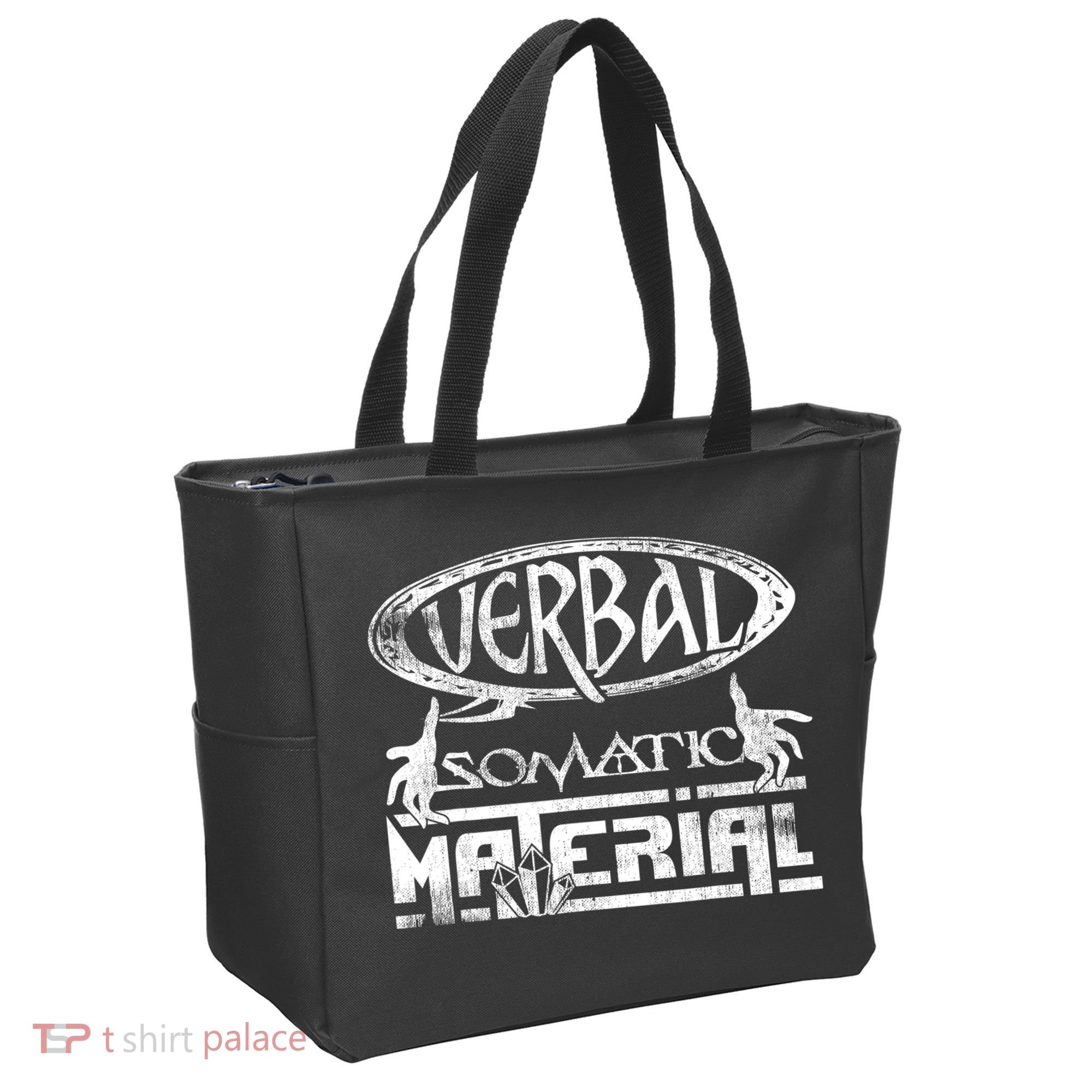 Verbal Somatic Material Shirt RPG Roleplaying Gamer Tee Tote Bag