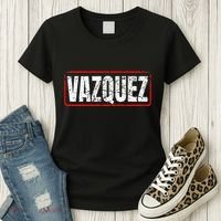 Vazquez Surname Mexican & Hispanic American Chicano Women's T-Shirt thumb 3