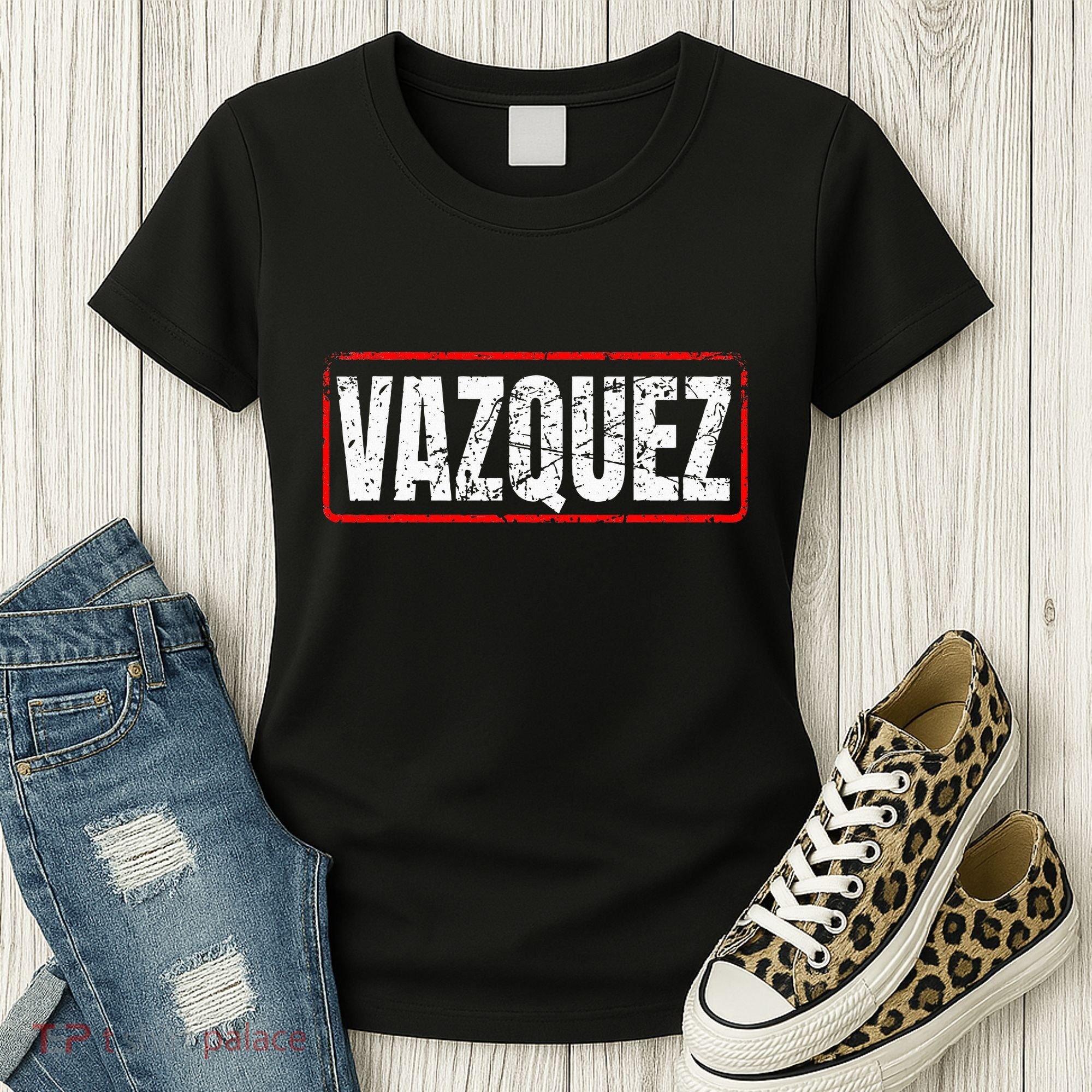 Vazquez Surname Mexican & Hispanic American Chicano Women's T-Shirt