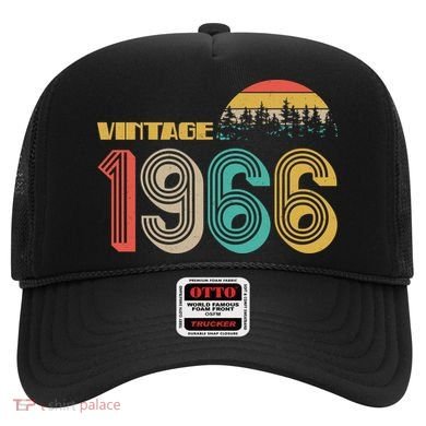 Vintage Sun Nature Wilderness 1966 60th Birthday Hat