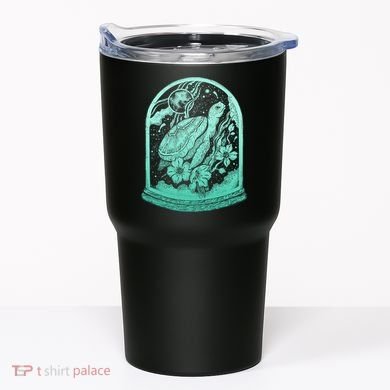 VIntage Sea Ocean Turtle Galaxy Terrarium Tumbler