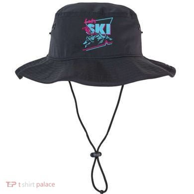 Vintage Ski Outfit 80s 90s Ski Retro Ski Long Bucket Hat