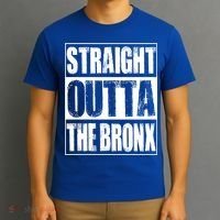 Vintage Straight Outta The Bronx Gift T-Shirt thumb 3