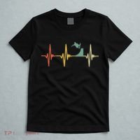 Vintage Skateboarding Ollie Retro Heartbeat Skateboarder T-Shirt thumb 5