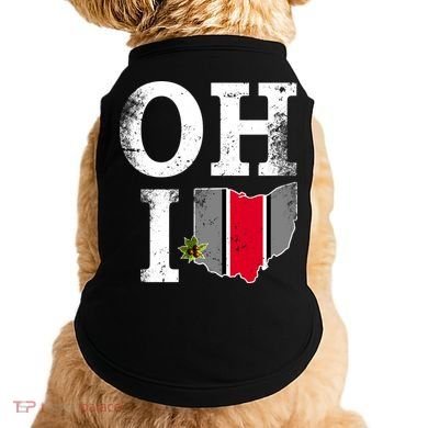 Vintage State Of Ohio Doggie Tank