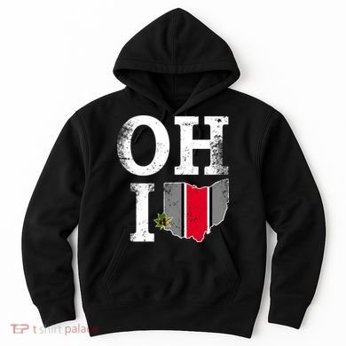 Vintage State Of Ohio Hoodie