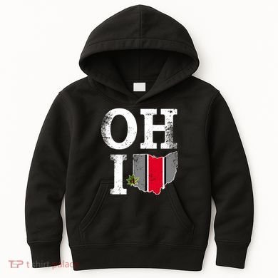 Vintage State Of Ohio Kids Hoodie