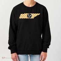 Volunteer State Orangewhite Checkerboard Tristar Tennessee Women's Sweatshirt thumb 0