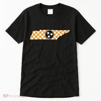 Volunteer State Orangewhite Checkerboard Tristar Tennessee Tall T-Shirt thumb 0