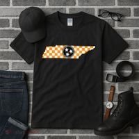 Volunteer State Orangewhite Checkerboard Tristar Tennessee Tall T-Shirt thumb 3