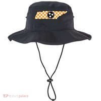 Volunteer State Orangewhite Checkerboard Tristar Tennessee Bucket Hat thumb 0
