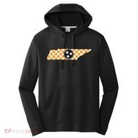 Volunteer State Orangewhite Checkerboard Tristar Tennessee Performance Fleece Hoodie thumb 0