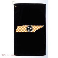 Volunteer State Orangewhite Checkerboard Tristar Tennessee Golf Towel thumb 0