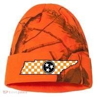 Volunteer State Orangewhite Checkerboard Tristar Tennessee Kati Licensed 12" Camo Cuffed Beanie thumb 0