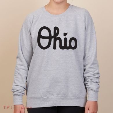 Vintage Script Ohio Dots The I Women's Sweatshirt