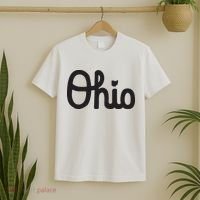Vintage Script Ohio Dots The I T-Shirt thumb 2
