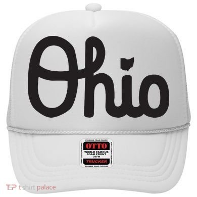 Vintage Script Ohio Dots The I Hat