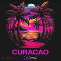 Vacation Souvenir Palm Tree Curacao Apron thumb 3