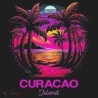 Vacation Souvenir Palm Tree Curacao Beanie thumb 2