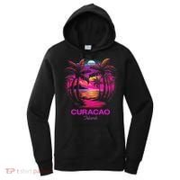 Vacation Souvenir Palm Tree Curacao Women's Hoodie thumb 0