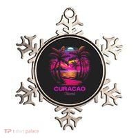 Vacation Souvenir Palm Tree Curacao Ornament thumb 0