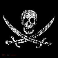 Vintage Skull Pirate Flag T-Shirt thumb 7