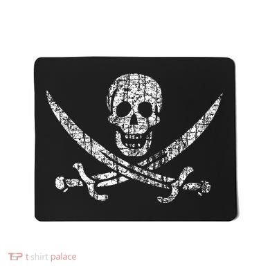 Vintage Skull Pirate Flag Mousepad