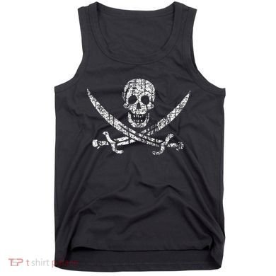 Vintage Skull Pirate Flag Tank Top