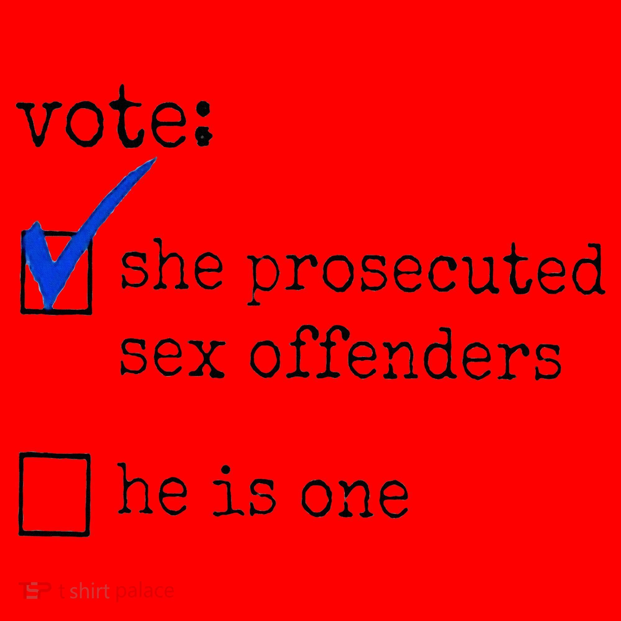 Vote She Prosecuted Sex Offenders He Is One Santa Hat