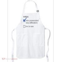 Vote She Prosecuted Sex Offenders He Is One Apron thumb 0