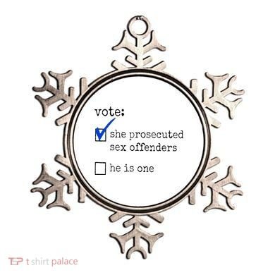 Vote She Prosecuted Sex Offenders He Is One Ornament