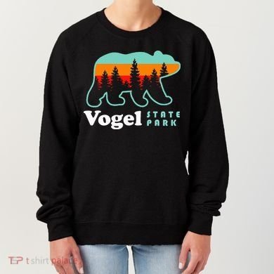 Vogel State Park Camping Georgia Lake Bear Women's Sweatshirt