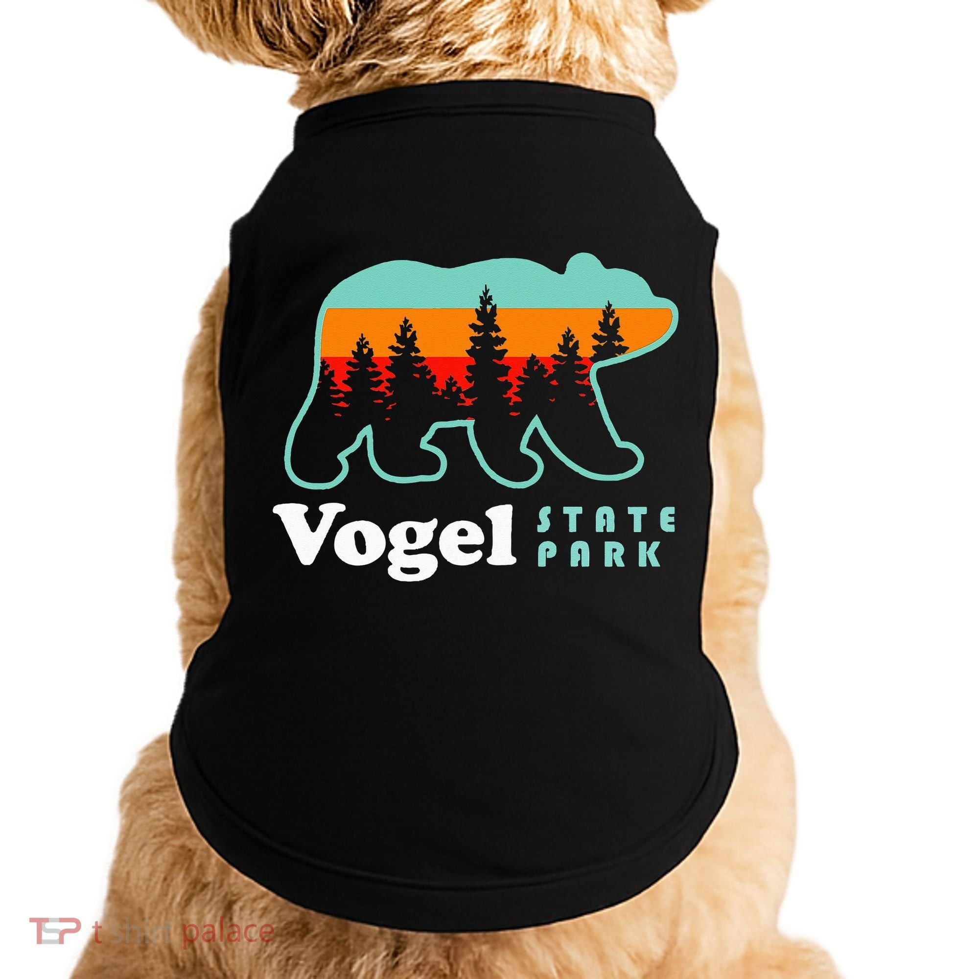 Vogel State Park Camping Georgia Lake Bear Doggie Tank