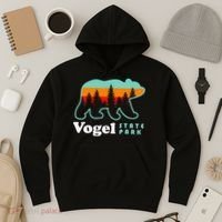 Vogel State Park Camping Georgia Lake Bear Hoodie thumb 3