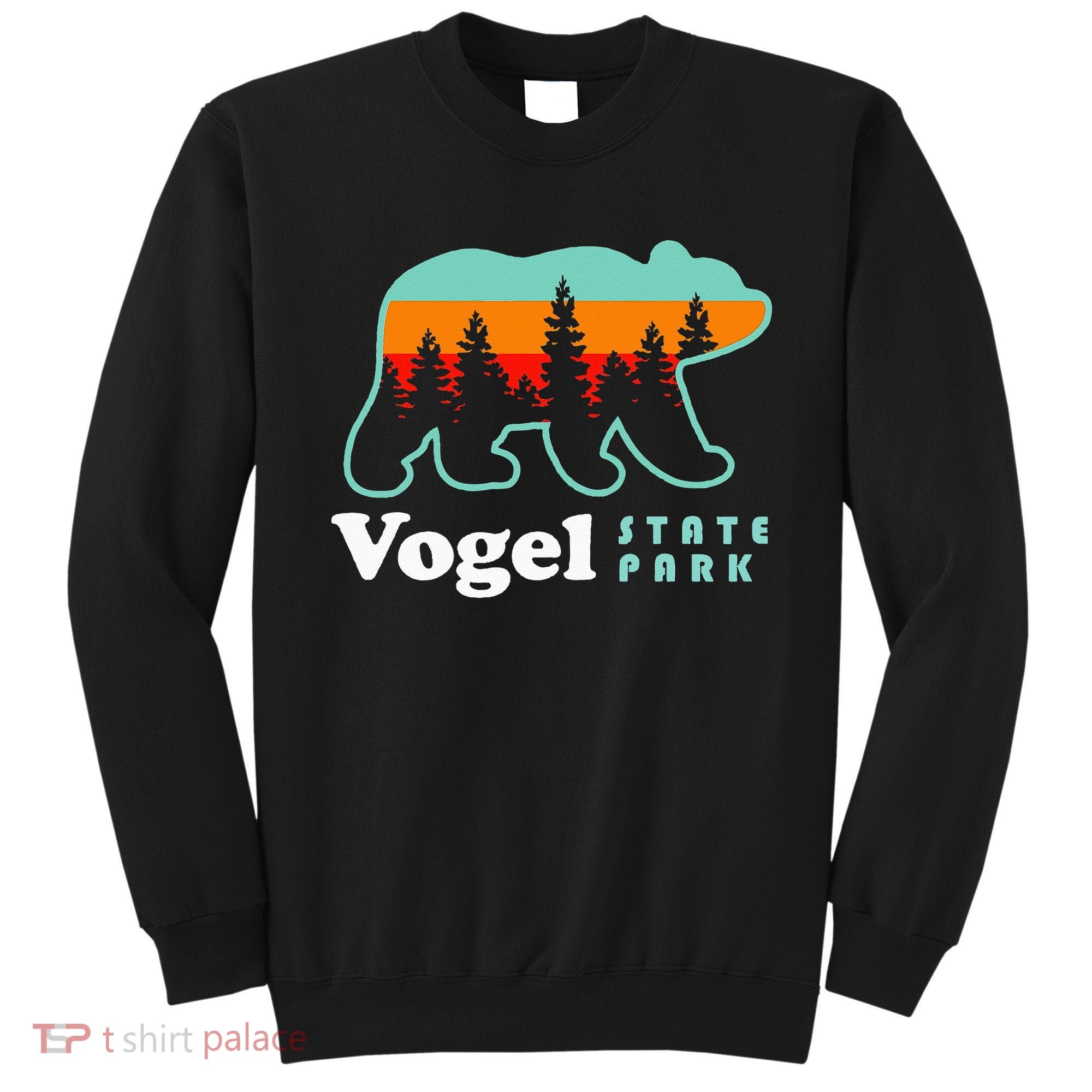 Vogel State Park Camping Georgia Lake Bear Sweatshirt