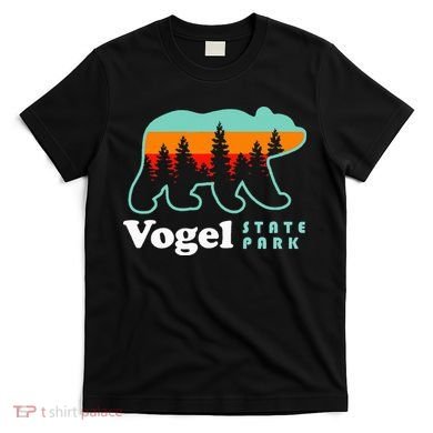 Vogel State Park Camping Georgia Lake Bear T-Shirt