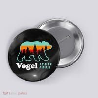 Vogel State Park Camping Georgia Lake Bear Button thumb 0