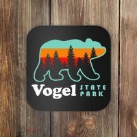 Vogel State Park Camping Georgia Lake Bear Coaster thumb 0