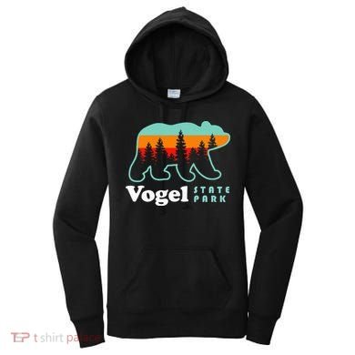 Vogel State Park Camping Georgia Lake Bear Women's Hoodie