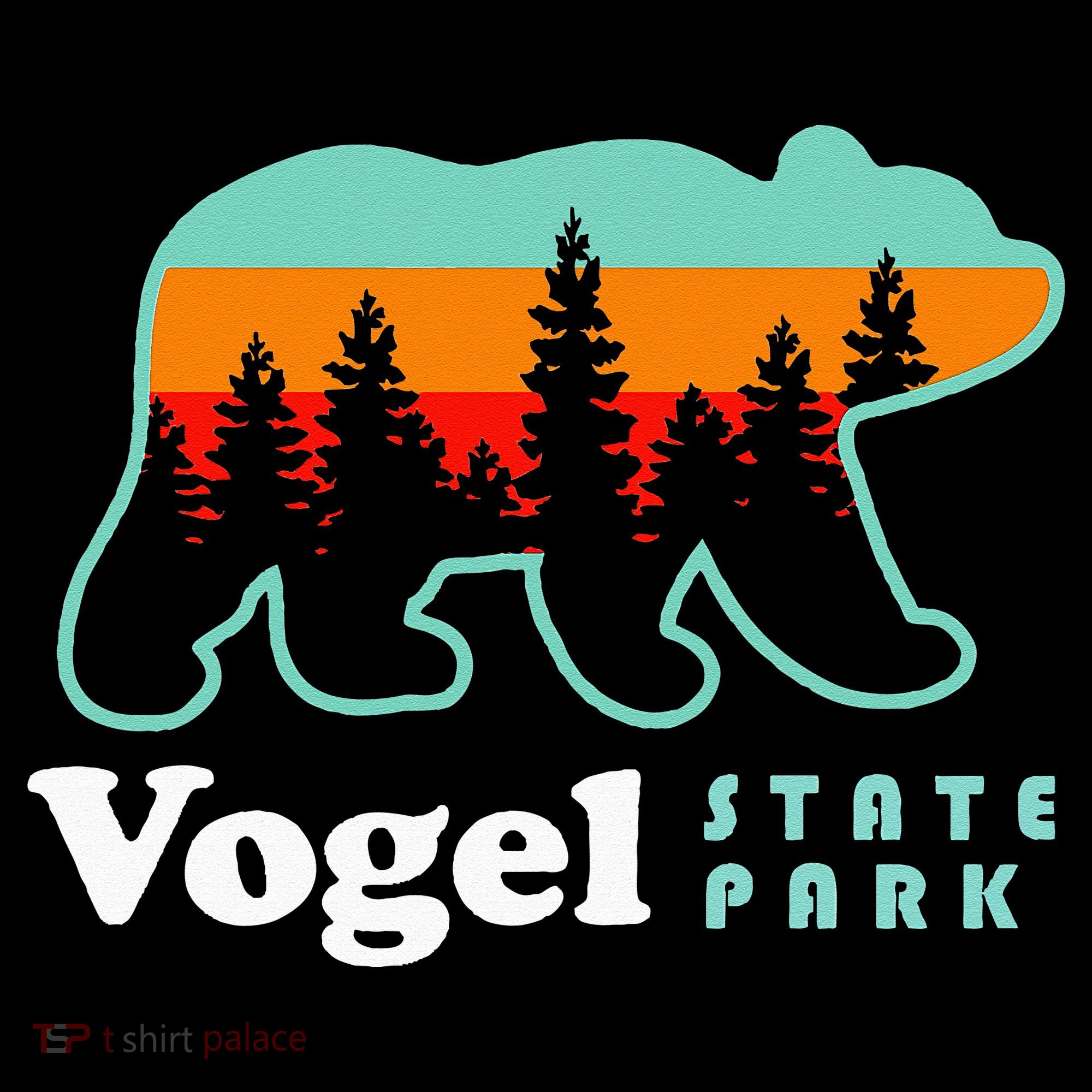 Vogel State Park Camping Georgia Lake Bear Women's Hoodie
