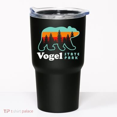 Vogel State Park Camping Georgia Lake Bear Tumbler