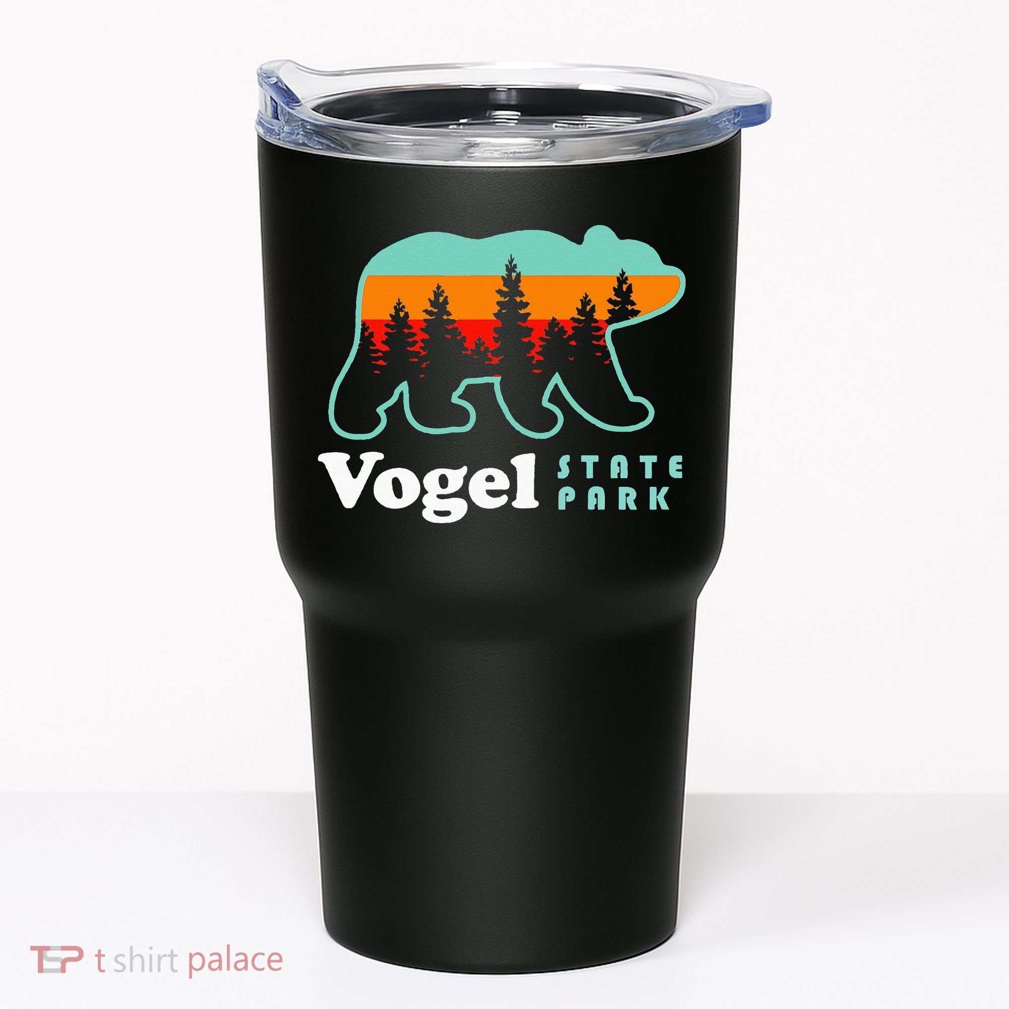 Vogel State Park Camping Georgia Lake Bear Tumbler