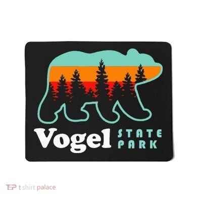 Vogel State Park Camping Georgia Lake Bear Mousepad