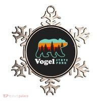 Vogel State Park Camping Georgia Lake Bear Ornament thumb 0