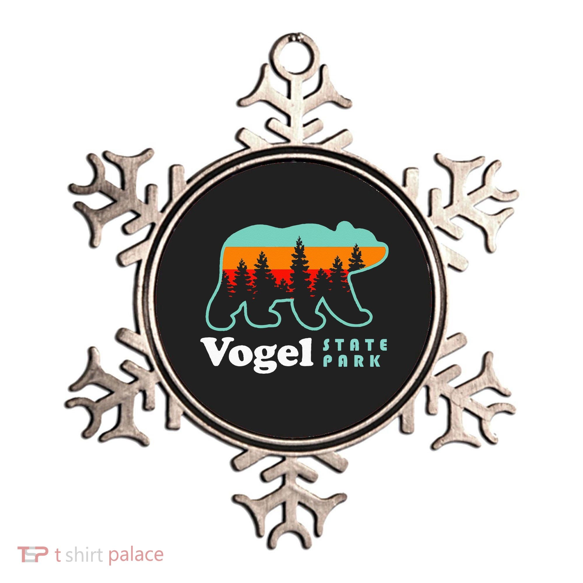 Vogel State Park Camping Georgia Lake Bear Ornament