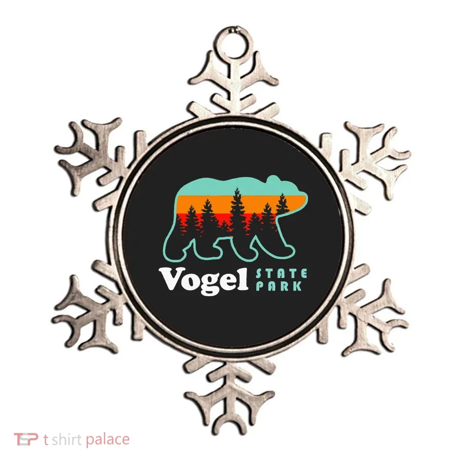 Vogel State Park Camping Georgia Lake Bear Ornament